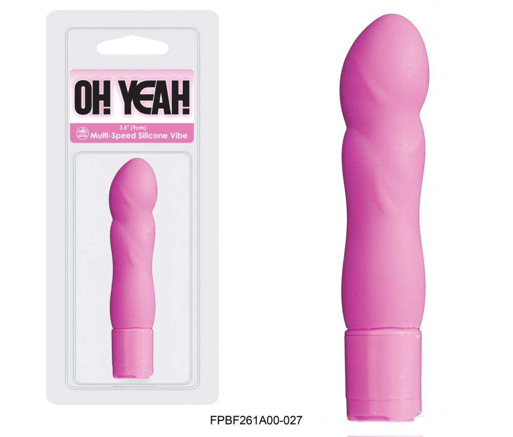 Oh-Yeah 3,5 Inch Multi Speed Silicone Vibrator