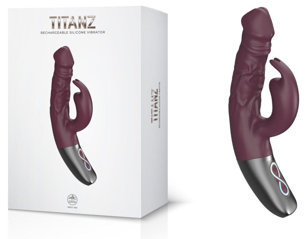 Titanz Rechargeable Silicone Rabbit - Vibrator