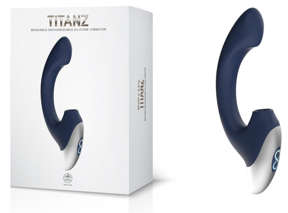 Titanz Bendable Rechargeable Silicone Vibrator