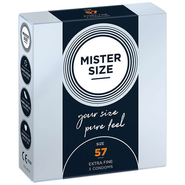 Mister Size – 57 mm Condoms 3 Pieces